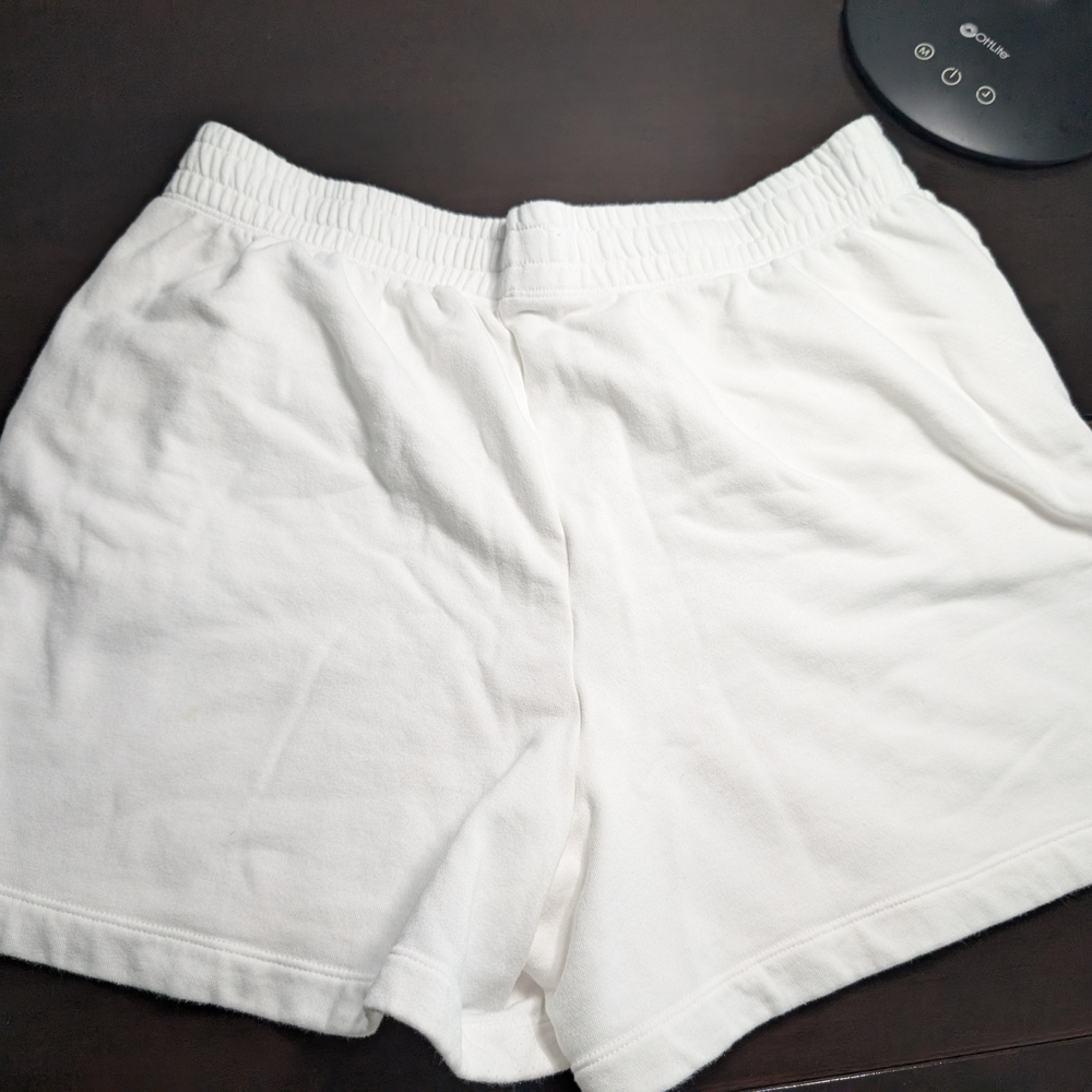 Women's White Casual Shorts